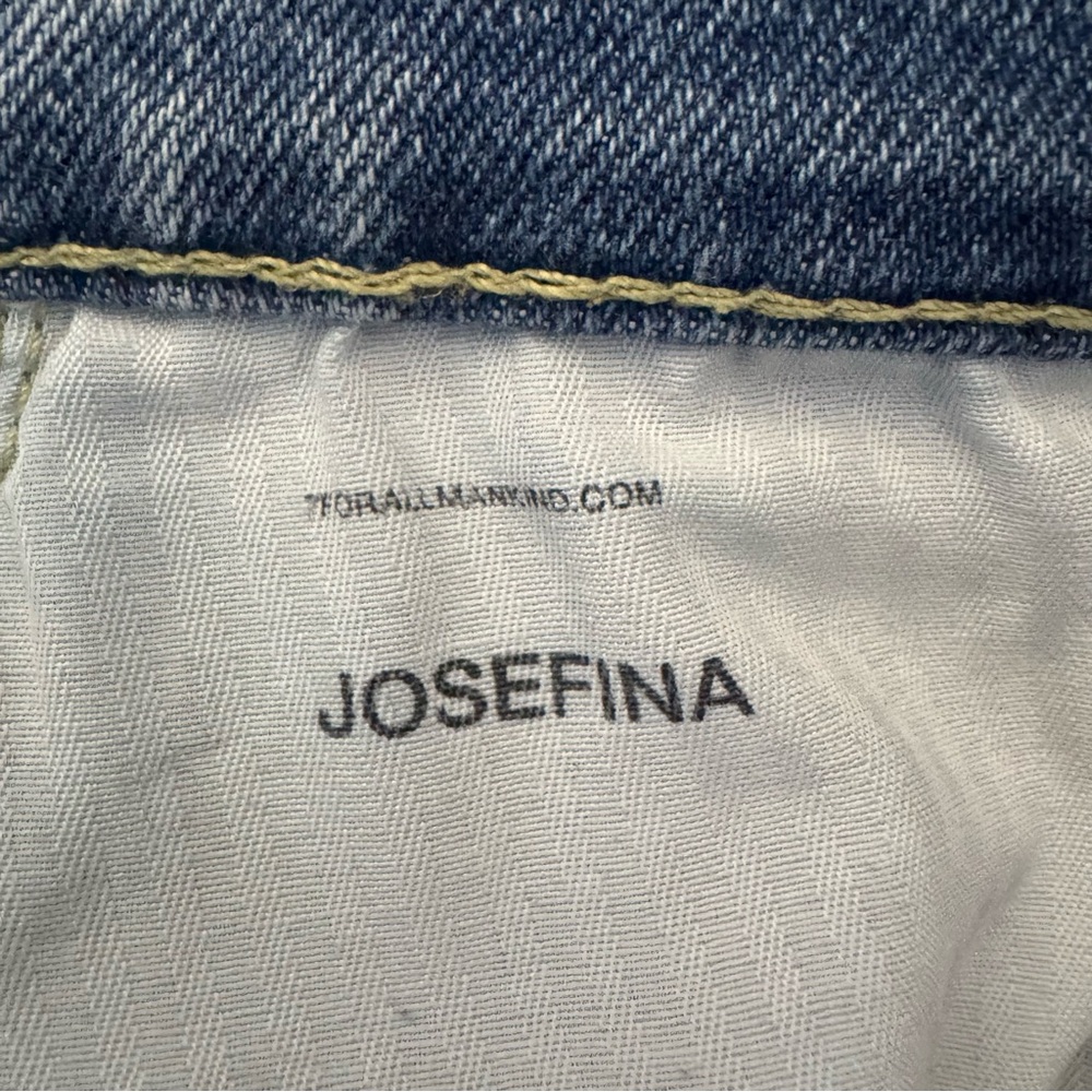 Seven All Mankind Luxe Vintage Josefina In Must Jeans Size 25 - Picture 9 of 12
